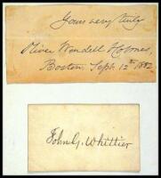 Signatures on separate slips.