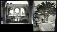 Two original black and white photographs by Ansel Adams