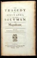 The History of Henry the Fifth. And the Tragedy of Mustapha, Son of Solyman the Magnificent. As they were Acted at his Highness the Duke of York's Theater