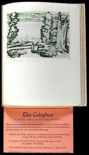 The Colophon: A Book Collectors' Quarterly. Part Five