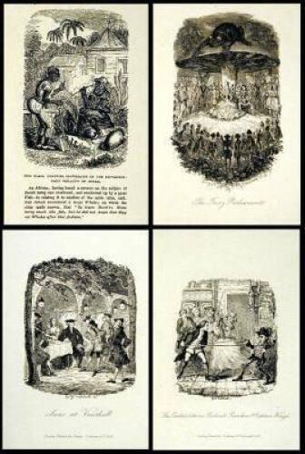Collection of proofs of Cruikshank etchings