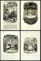 Collection of proofs of Cruikshank etchings