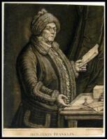 Two engravings of Benjamin Franklin