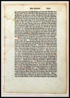 An Original Leaf from the Polycronicon printed by William Caxton at Westminster in the Year 1482: The Life and Works of William Caxton, with an historical reminder of fifteenth century England by Benjamin P. Kurtz together with a Note on the Polycronicon 