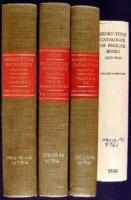 Short-Title Catalogue of Books Printed in England, Scotland, etc.