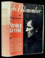 As I Remember: The Autobiography of Arnold Genthe