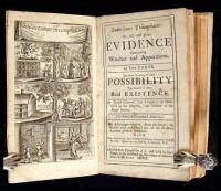 Saducismus triumphatus: Or, full and plain Evidence Concerning Witches and Apparitions. In Two Parts, the First Treating of their Possibility; the Second of thier Real Existence