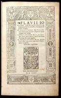 Antiquitatum Judaicarum libri xx, ad vetera exemplaria diligenter recogniti. De Bello Iudaico libri vii...Contra Appionem libri ii...De Imperio Rationis sive De Machabaeis liber unus a Des. Erasmo Roterodamo recognitus