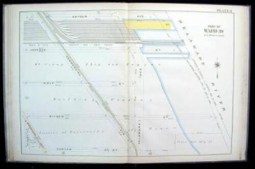 Atlas of the 1st and 39th Ward of the City of Philadelphia from Private Plans, Actual Surveys & Official Records