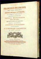 Gemmæ Antiquæ Litteratæ, Allæquæ Rariores. Accesserunt Vetera Monumenta Ejusdem ætate reperta, Quorum ipse in suis Commentariis mentionem facis. Omnia Collecta, Adnotationibus, Et Declarationibus...