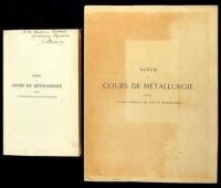 Album du Cours de Métallurgie Professé a l'École Centrale des Arts et Manufactures. 149 Planches In-Folio et un Volume de Texte