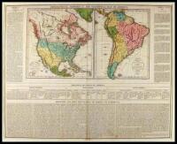 Geographical, Historical, and Statistical Map of America