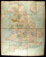 Laurie & Whittle's New Map of all the Coach Roads, Both Direct and Cross, of England & Wales, with those of Scotland to the South of Edinburgh and Glasgow