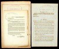 Six printings of Bills, General Orders, etc. from the Confederate States of America