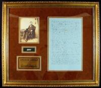 Framed Excerpt from a Letter by Abraham Lincoln