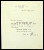 Typed Letter Signed