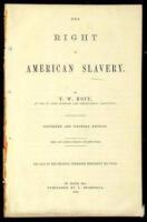 The Right of American Slavery