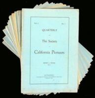 Quarterly of the Society of California Pioneers