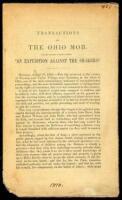 Transactions of the Ohio Mob, Called in the Public Papers, "An Expedition Against the Shakers"