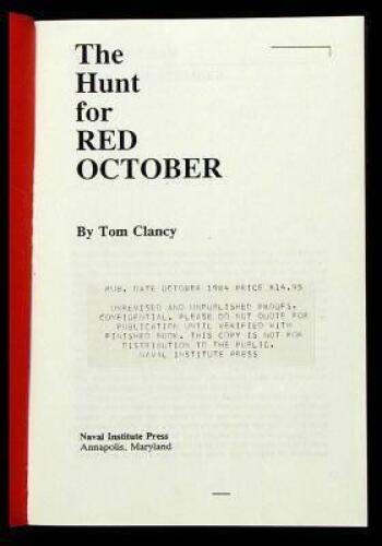 The Hunt for Red October