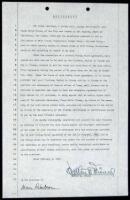 Document signed by Walt Disney