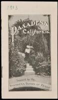 Pasadena, Los Angeles County, California, in 1904