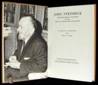 John Steinbeck: A Bibliographical Catalogue of the Adrian H. Goldstone Collection