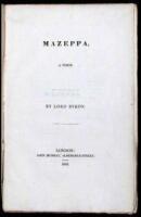 Mazeppa, A Poem