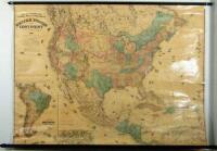 Lloyd's Topographical Railway Map of North America or the United States Continent...1867