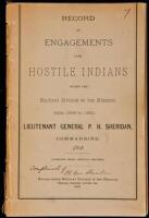 Record of Engagements with Hostile Indians within the Military Division of the Missouri, from 1868 to 1882