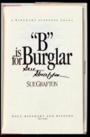 "B" is for Burglar