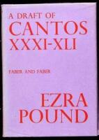 A Draft of Cantos XXXI-XLI