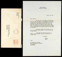 Typed Letter Signed - August 14, 1940