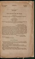 Report of the Secretary of War, Communicating Information in Relation to the Geology and Topography of California