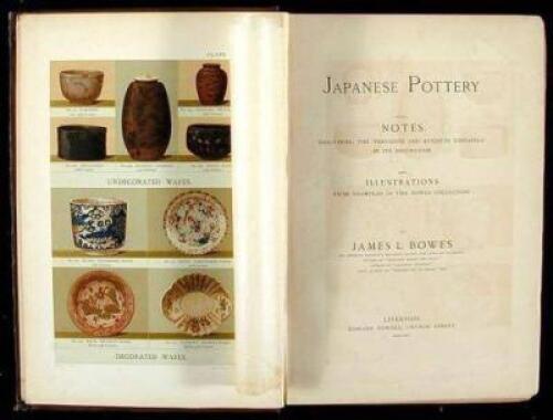 Japanese Pottery with Notes Describing the Thoughts and Subjects Employed in its Decoration, and Illustrations from Examples in the Bowes Collection