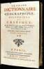 Le Grand Dictionnaire Geographique, Historique et Critique