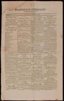 Washington Federalist [Newspaper] - 1802 George Washington's Slaves for Rent