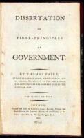 Dissertation on First-Principles of Government