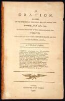 An Oration Written at the Request of the Young Men of Boston, and Delivered July 17th, 1799, in Commemoration of the Dissolution of the Treaties, and Consular Convention, Between France and the United States of America