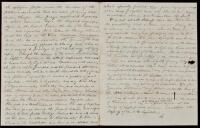 1837 Anti-Slavery Movement Muffled in New Hampshire - Manuscript article submitted to an anti-slavery newsletter