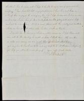 Autograph Letter Signed - 1848 "Well Treated" Georgia Slaves Moved to Texas