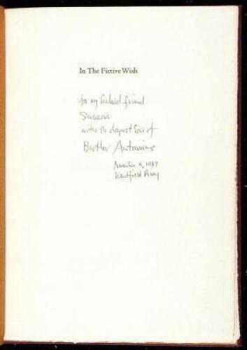 In the Fictive Wish