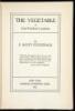 The Vegetable; or, from President to Postman