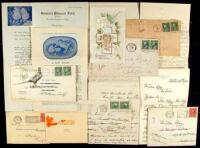 5 Letters and cards written to Zane Grey from admirers and fellow sportsmen