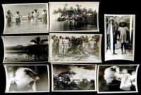 8 original photographs of the South Seas from the Zane Grey Estate