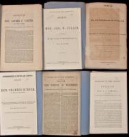 Fourteen pamphlets regarding slavery and the Civil War