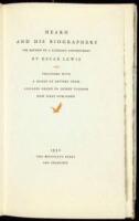 Hearn and His Biographers: The Record of a Literary Controversy. Together with a Group of Letters from Lafcadio Hearn to Joseph Tunison Now First Published