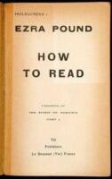 How to Read; Followed by The Spirit of Romance Part I