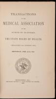 1898 “Surgical Peculiarities of the Negro Race” in Alabama - article within Transactions of the Medical Association of the State of Alabama