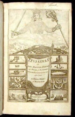 Leviathian, or the Matter, Forme, & Power of a Common-Wealth Ecclesiasticall and Civill